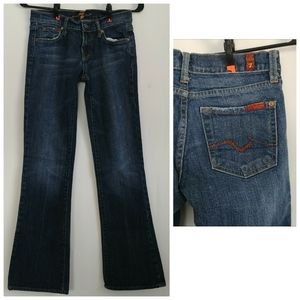 7 For All Mankind Jeans Bootcut Nakita Sz 25 pants
